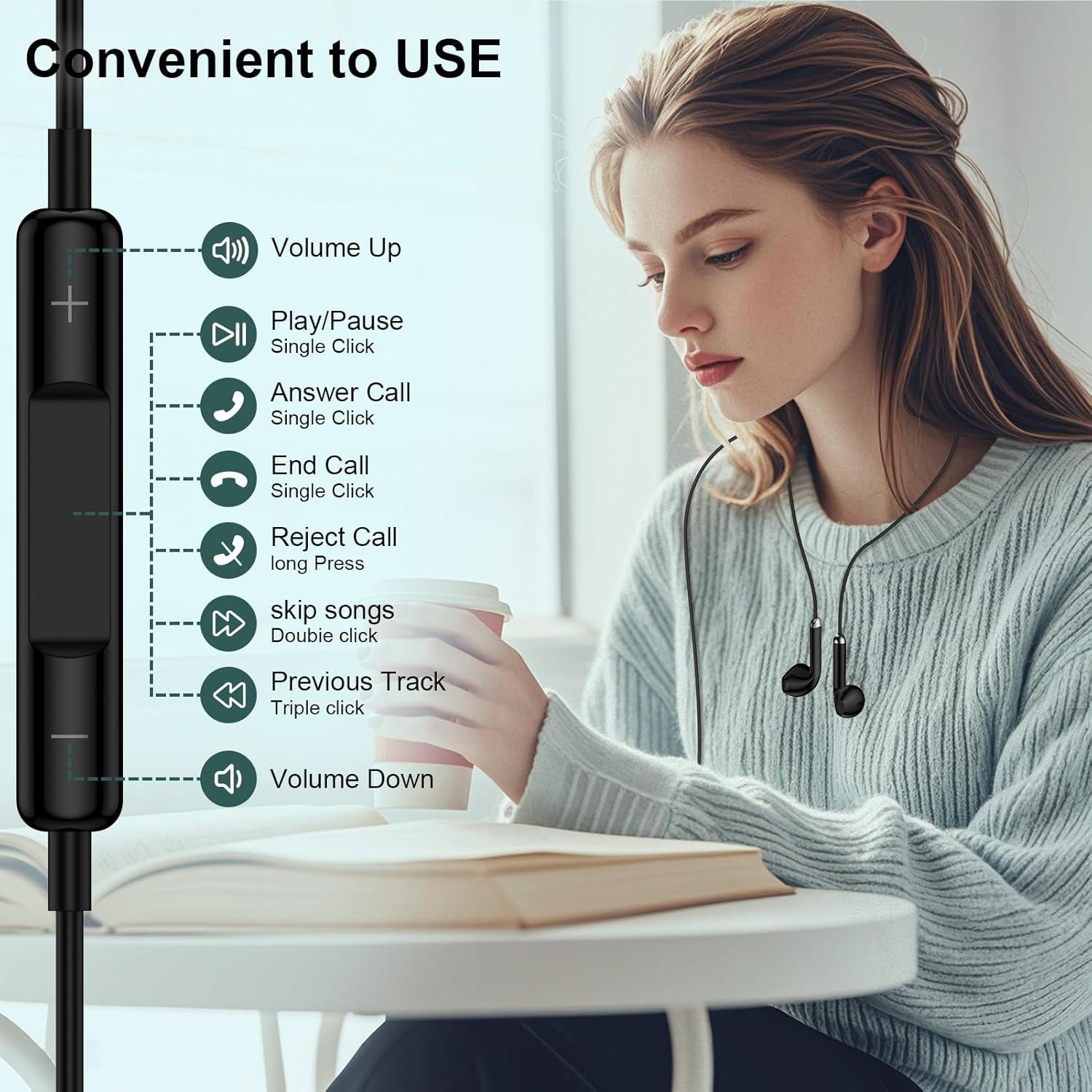 Auriculares con cable USB C Samsung EASC06KT - Sonido HiFi