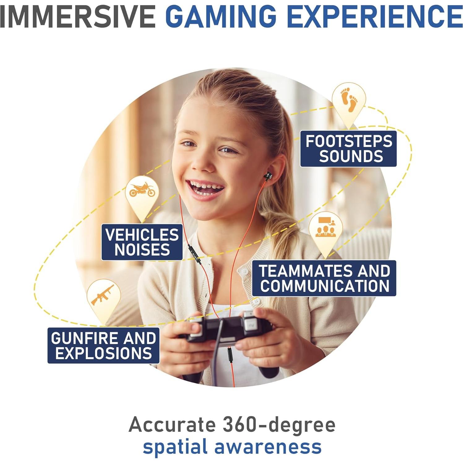 Auriculares In-Ear LUDOS Clamor con Micrófono y Aislamiento de Ruido