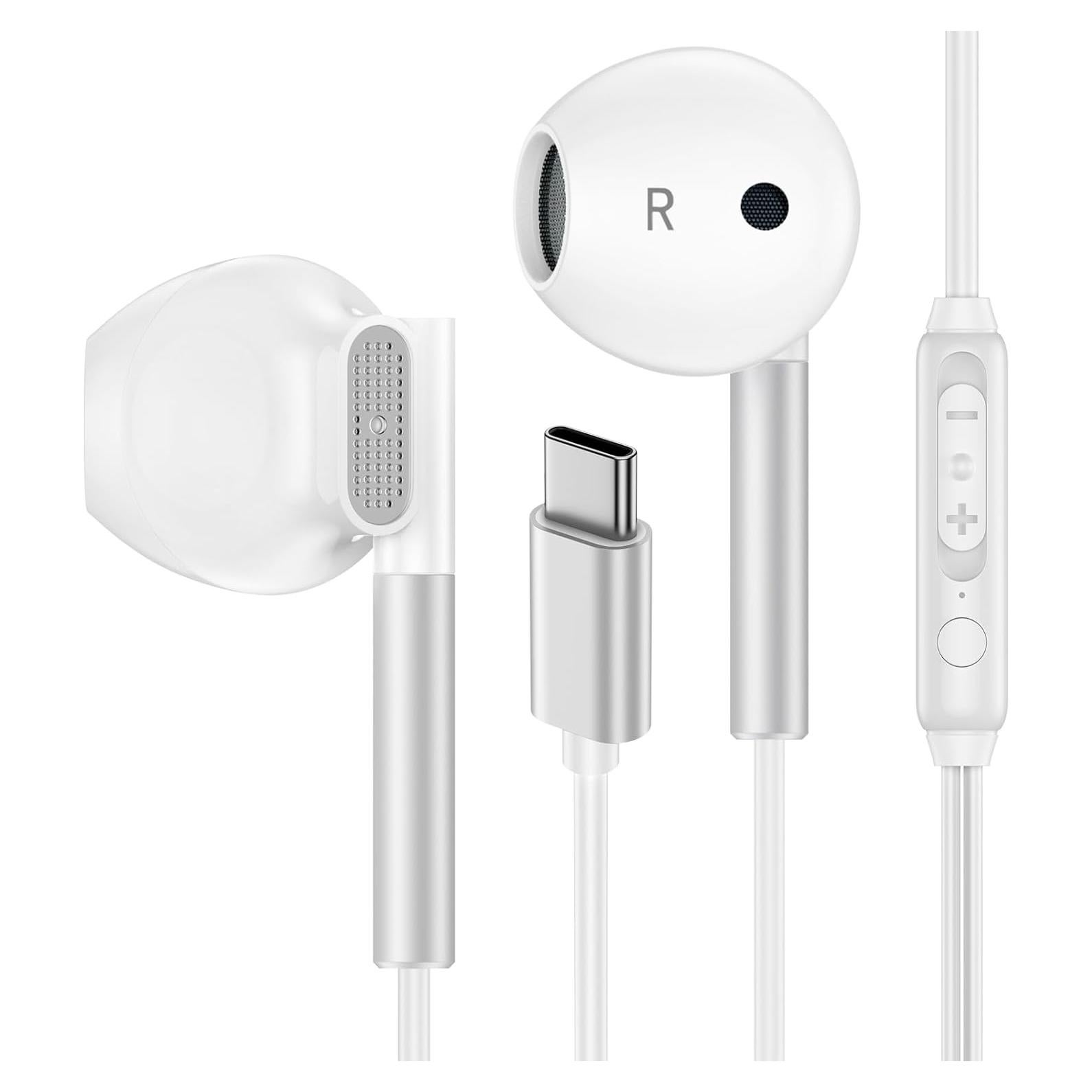 Auriculares USB C in-ear M55 para iPhone y Samsung