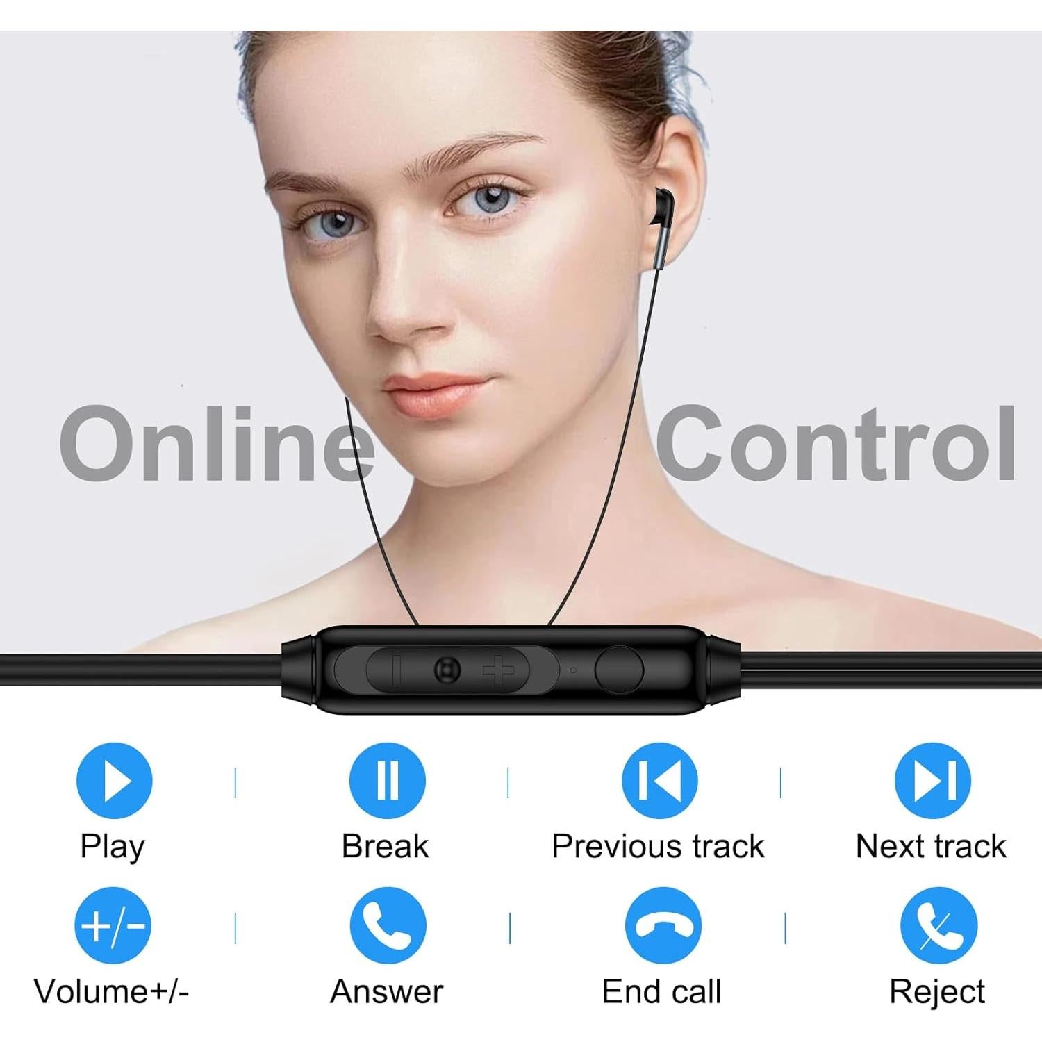 Auriculares USB C con micrófono para Samsung Galaxy y iPhone