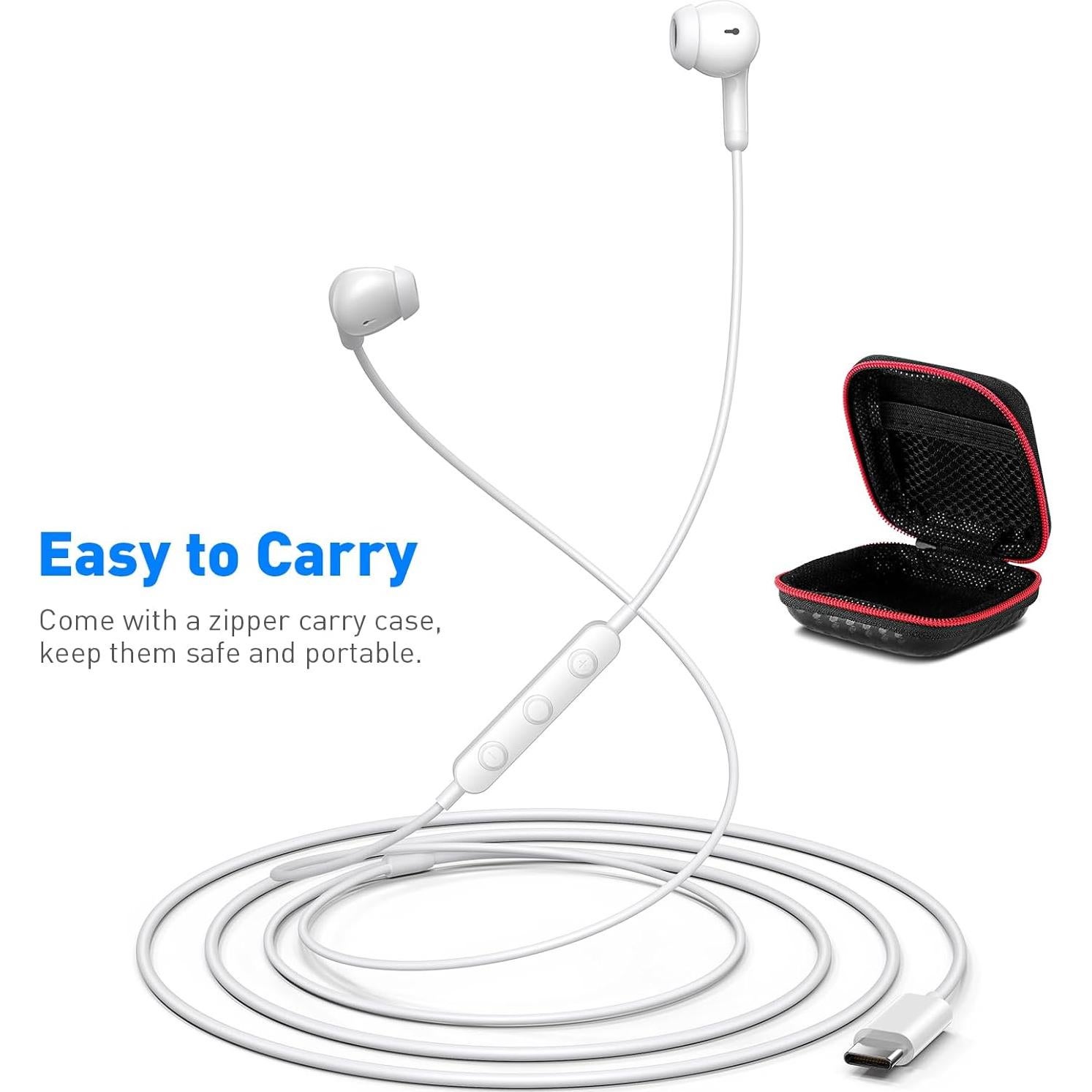 Auriculares con cable APETOO 3.5mm con micrófono y control