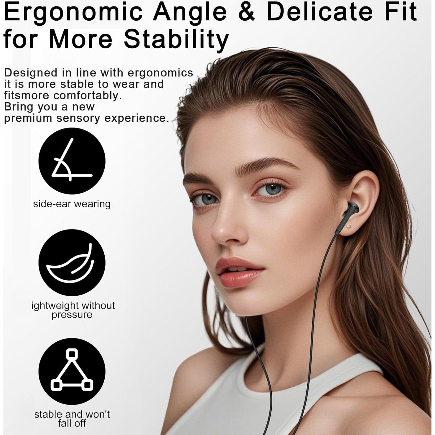 Auriculares USB C Samsung A16 A26 A36 S25 Ultra Estéreo