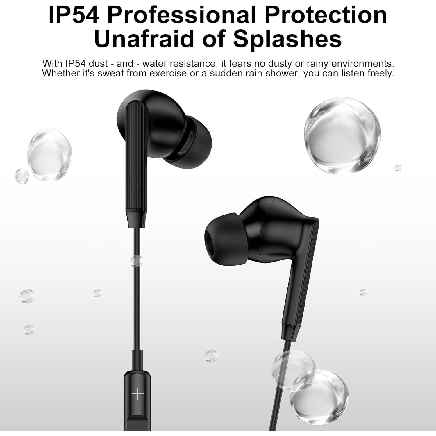 Auriculares USB C Samsung A16 A26 A36 S25 Ultra Estéreo