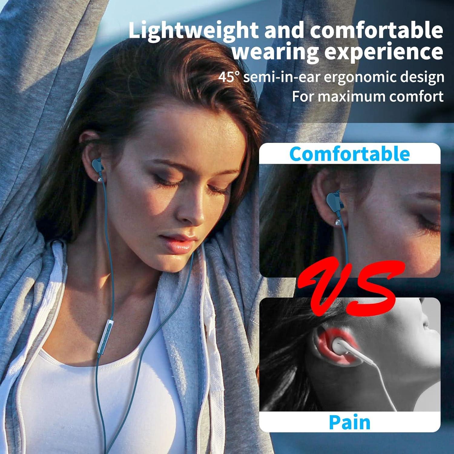 Auriculares con cable 3.5mm ASKUBSKU con micrófono y cancelación de ruido