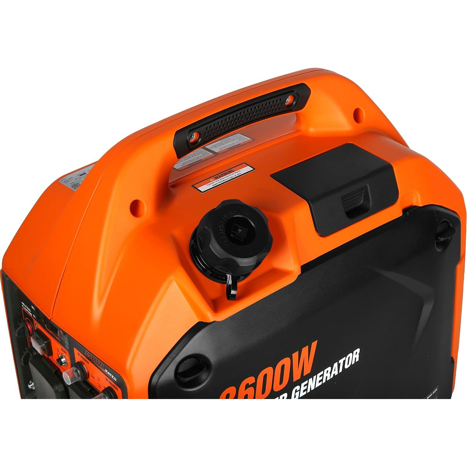 Generador Inversor Portátil WEN 3600W Silencioso y Ligero