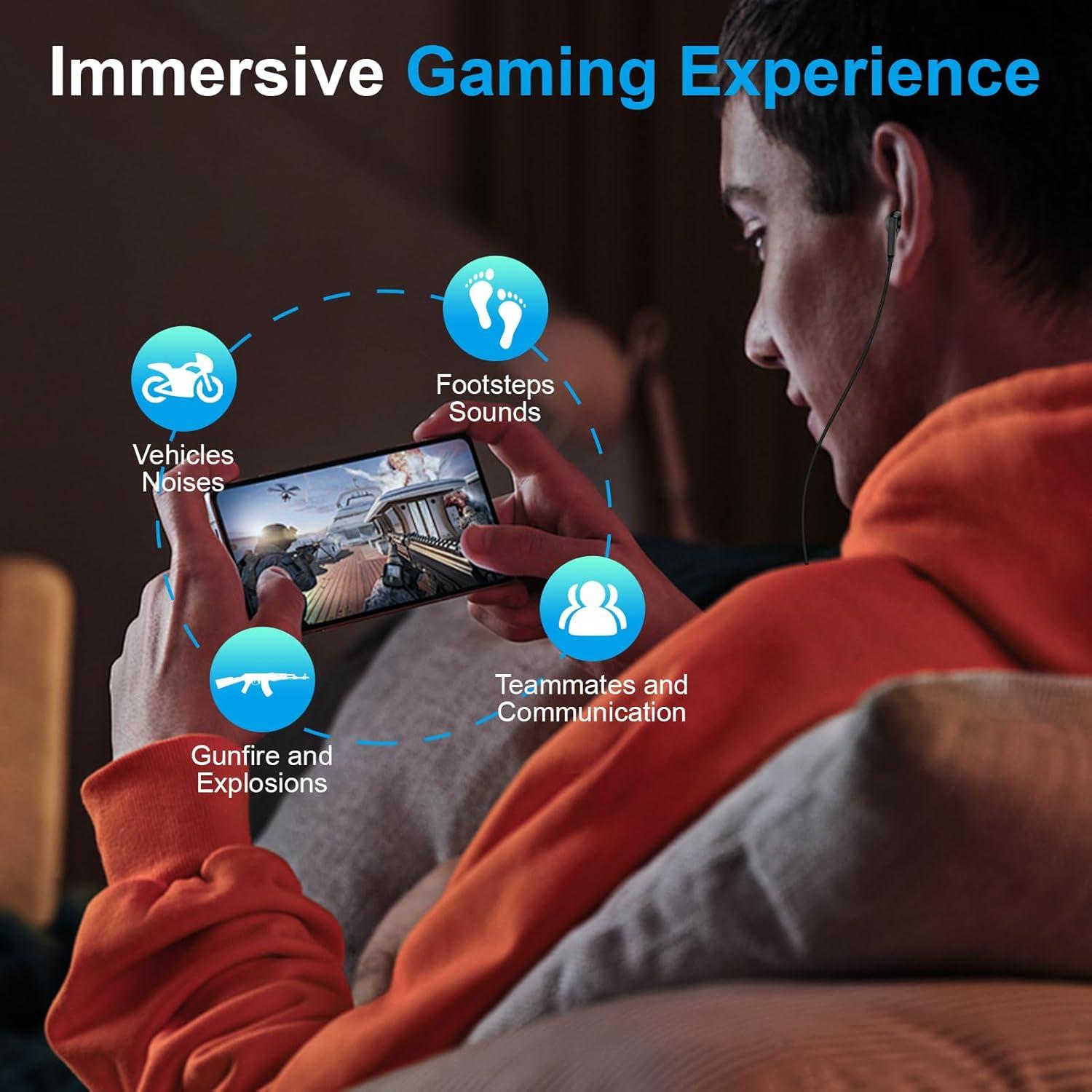 Auriculares con cable USB C Samsung A17 con micrófono 1.22m