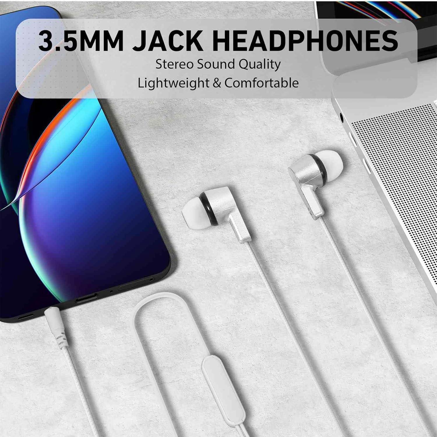 Auriculares In-Ear UrbanX R2 con Micrófono y Cable 1.16m