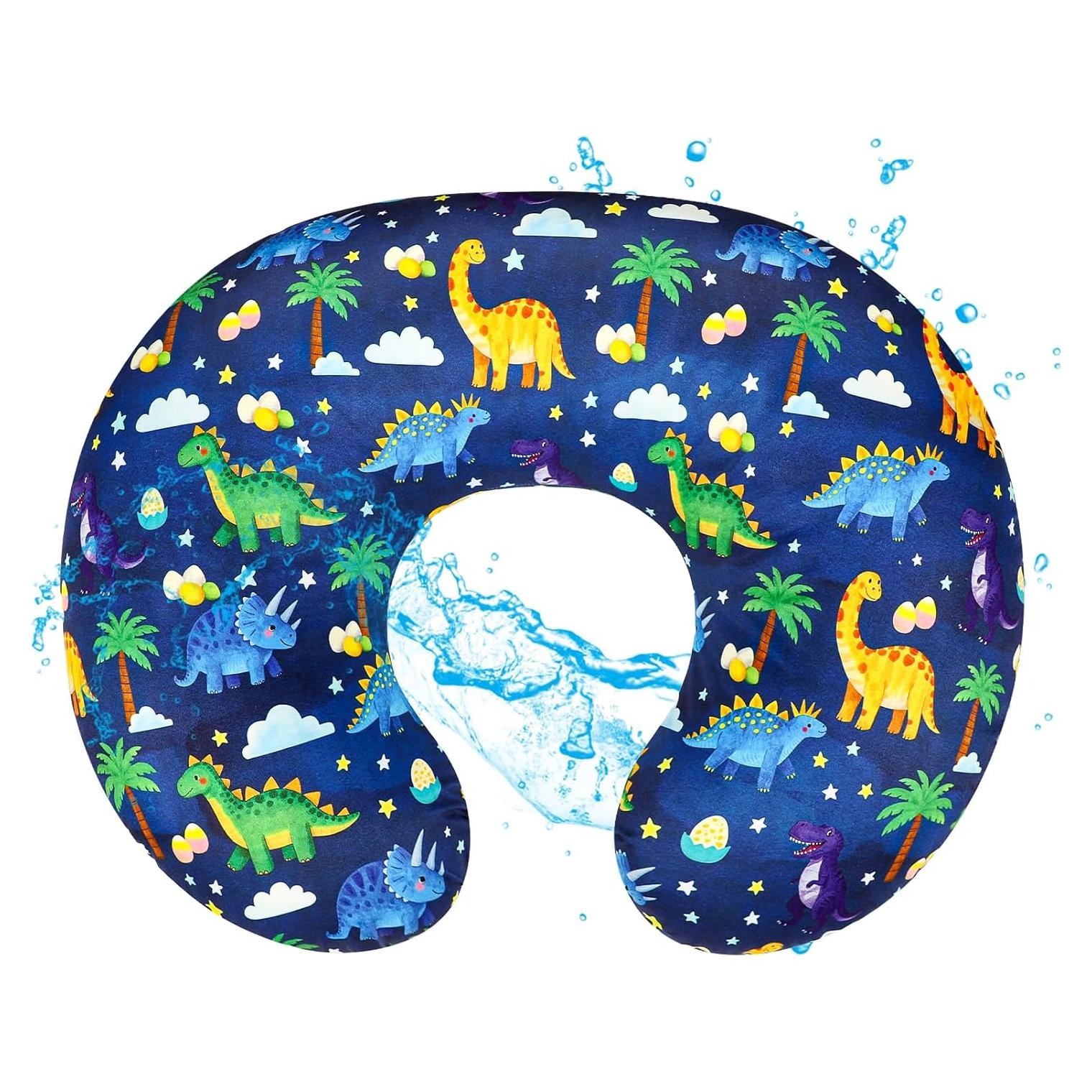 Funda de Almohada Impermeable Hooyax para Lactancia Dinosaurio