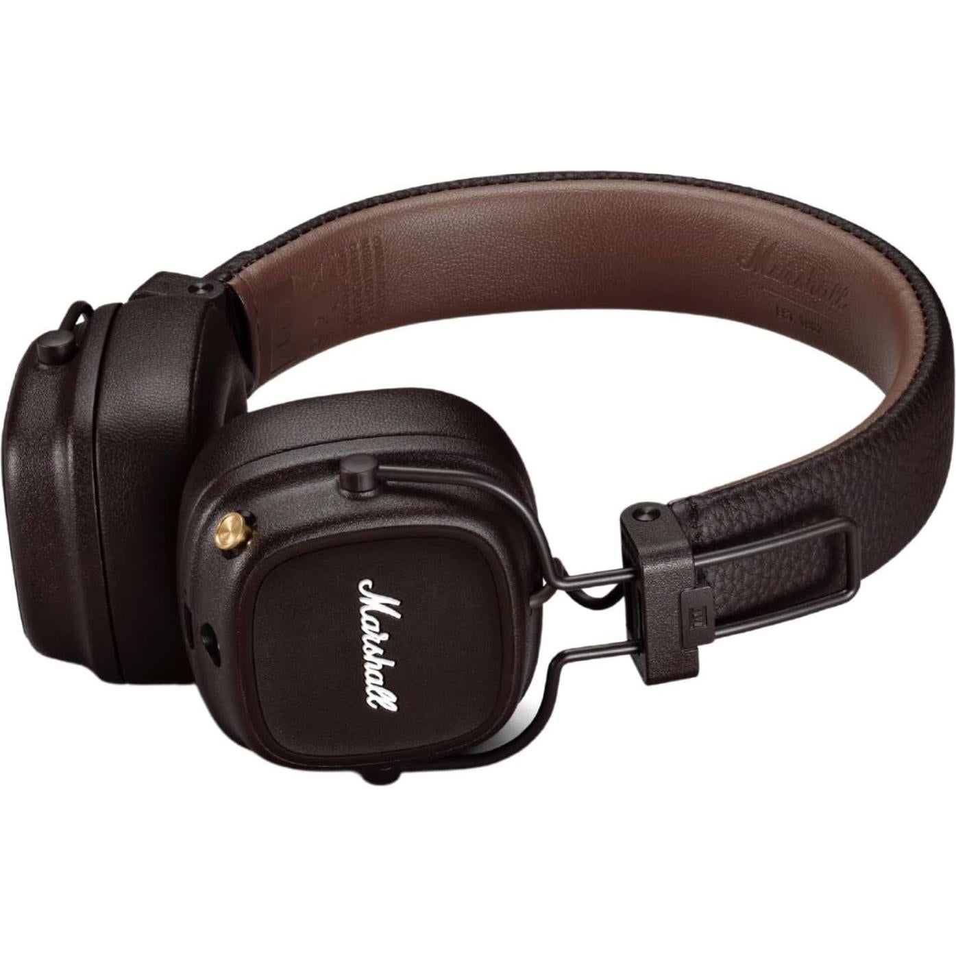 Auriculares Bluetooth Marshall Major IV - 80h Batería, Marrón