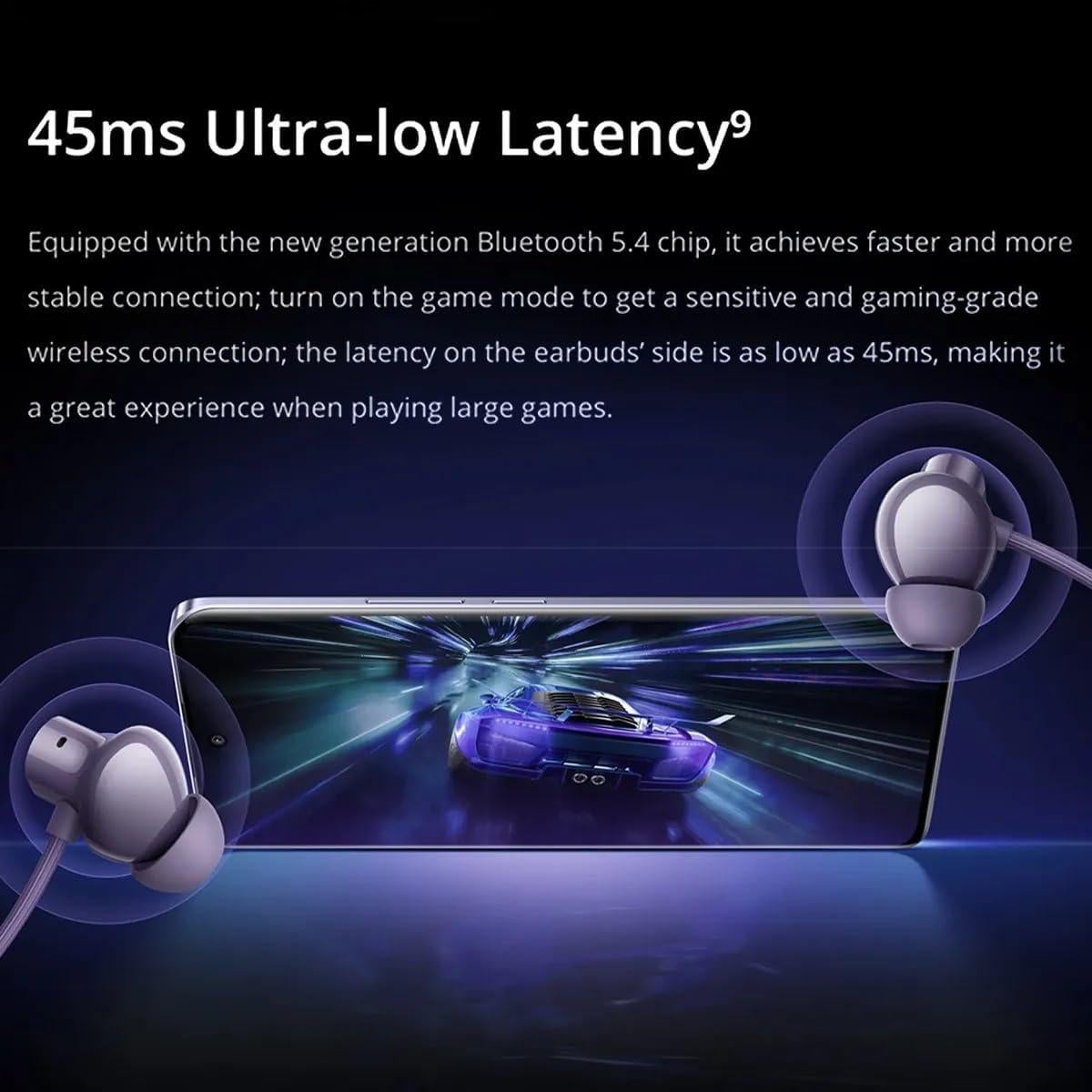 Auriculares Bluetooth realme Buds Wireless 5 ANC - 38h, IP55