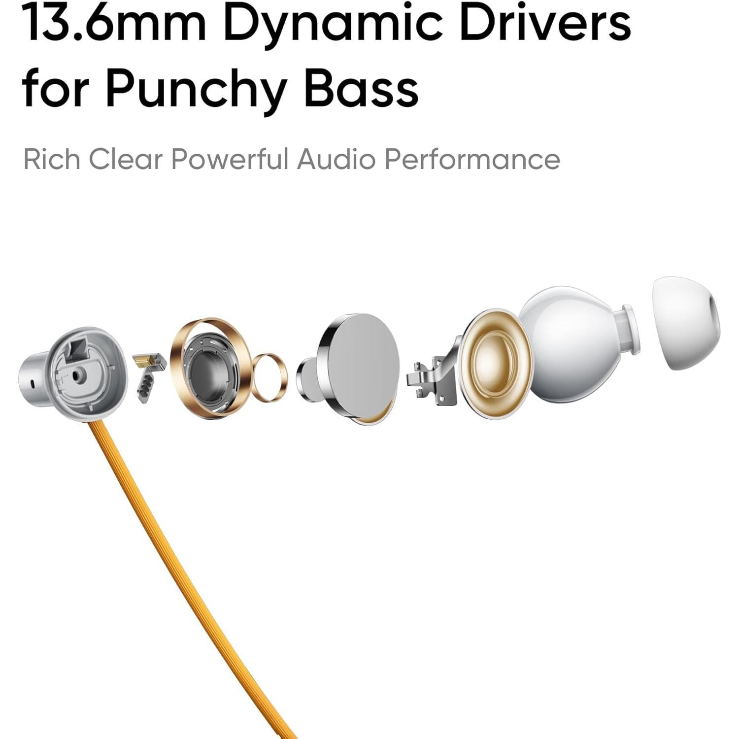 Auriculares In-Ear Bluetooth realme Buds Wireless 5 ANC Negro