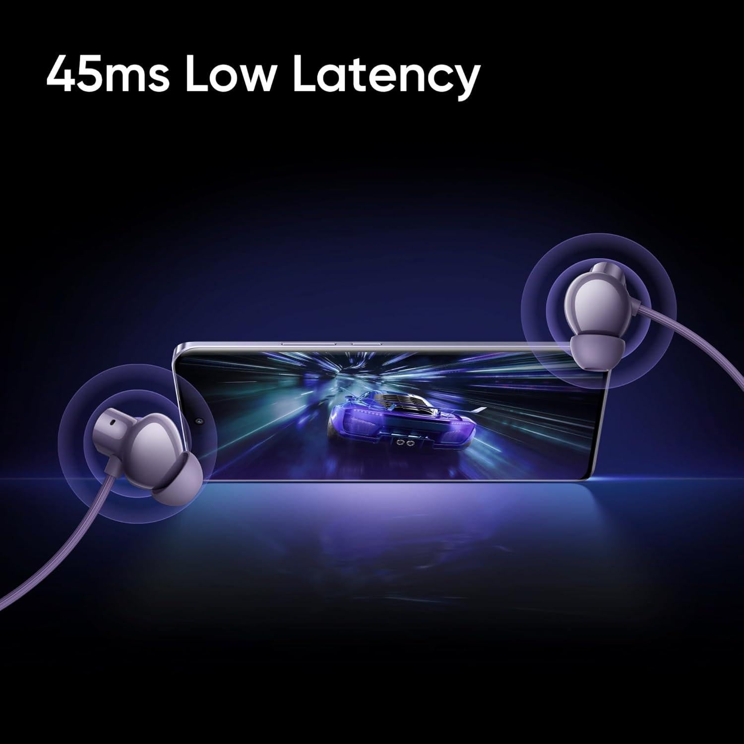 Auriculares In-Ear Bluetooth realme Buds Wireless 5 ANC Negro