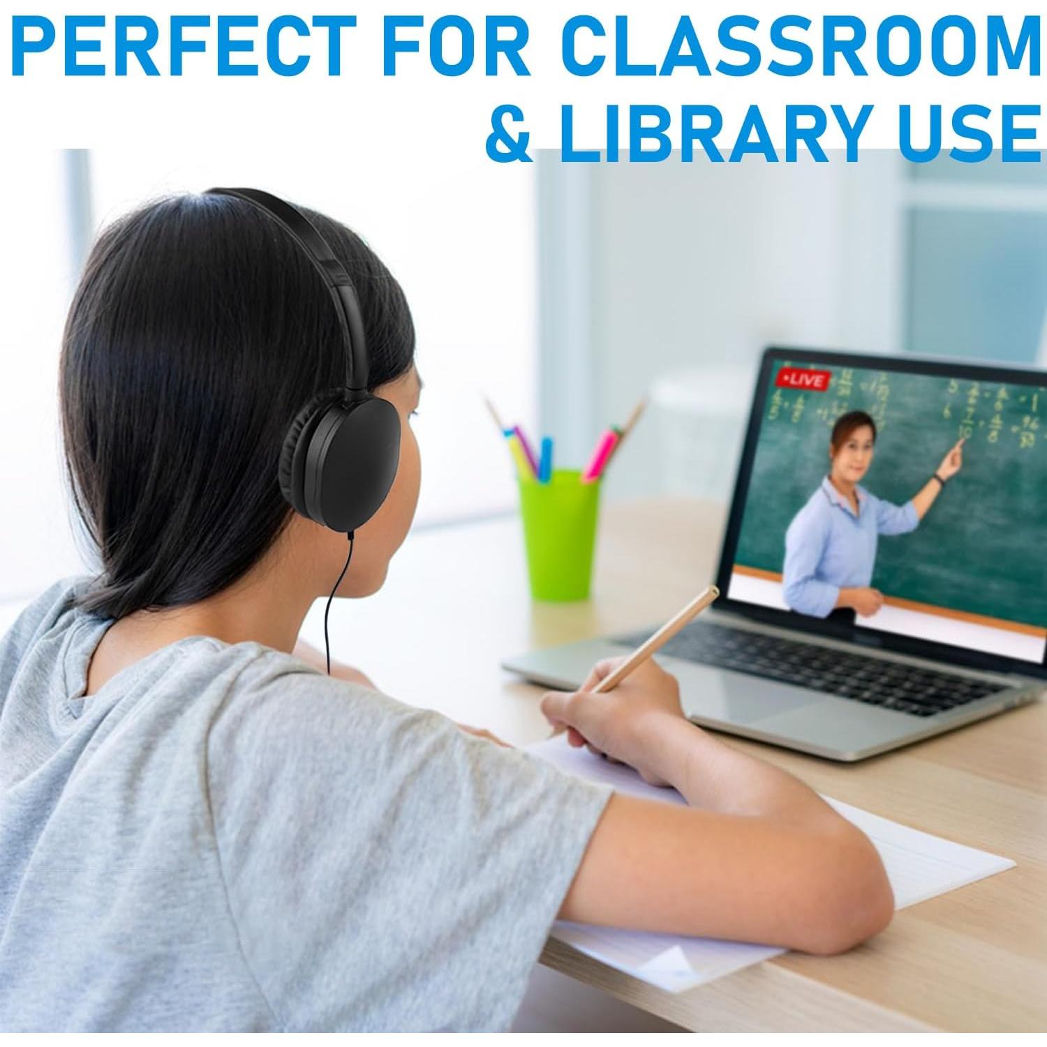 Auriculares Escolares XOSDA PU102 a Granel 50 Unidades