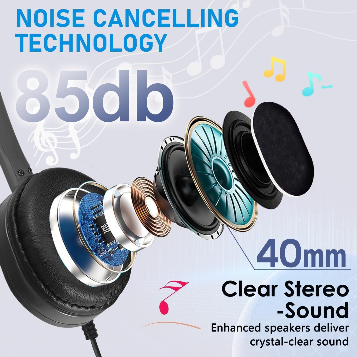 Auriculares Escolares XOSDA PU102 a Granel 50 Unidades