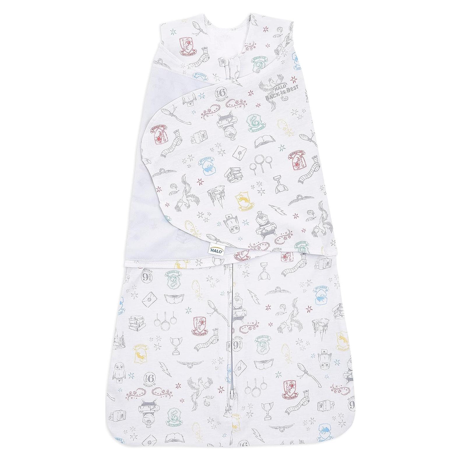 Saco de Dormir Swaddle HALO 100% Algodón Harry Potter 0-3 Meses