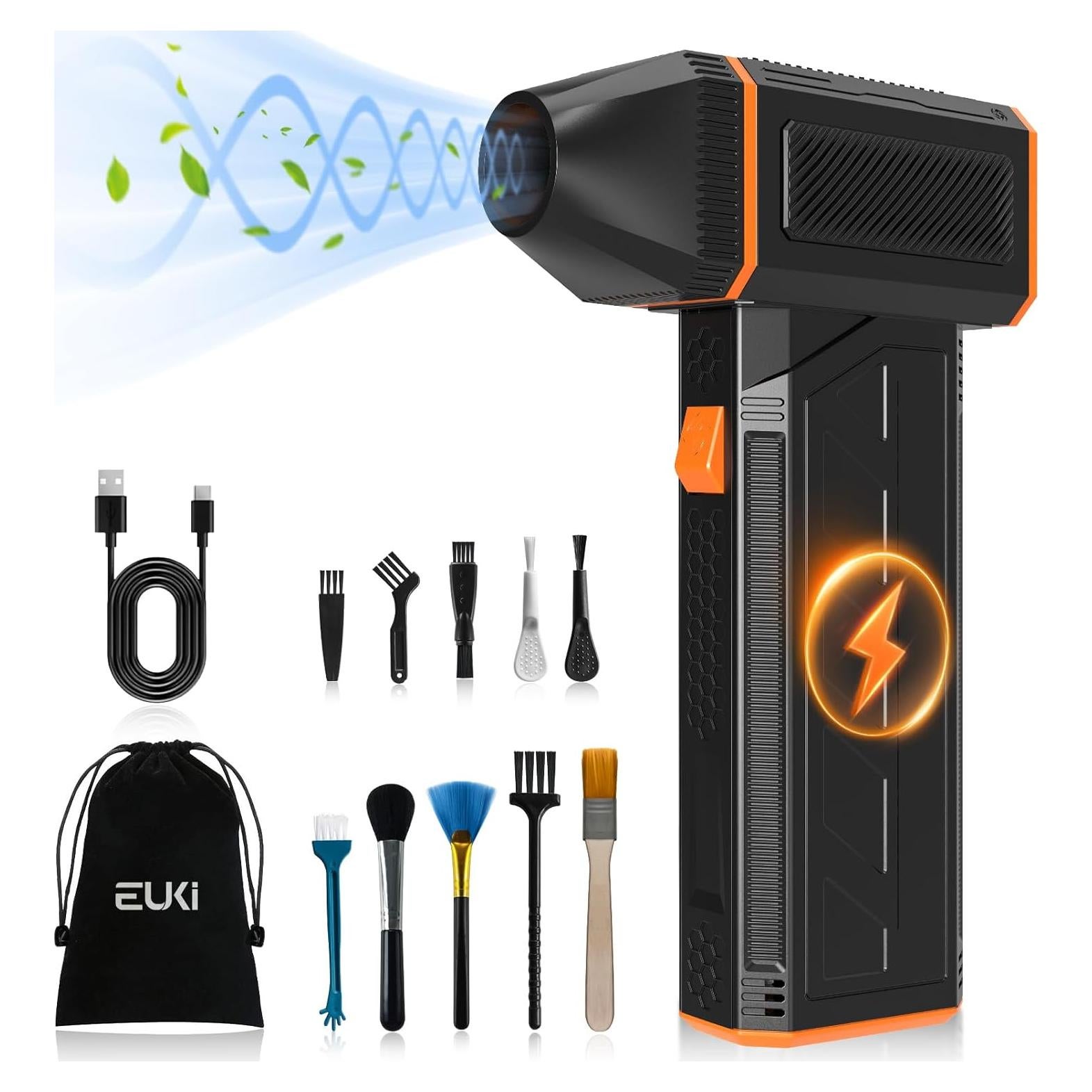 Soplador de Aire Comprimido EUKI F31 - 3 Velocidades 45 m/s