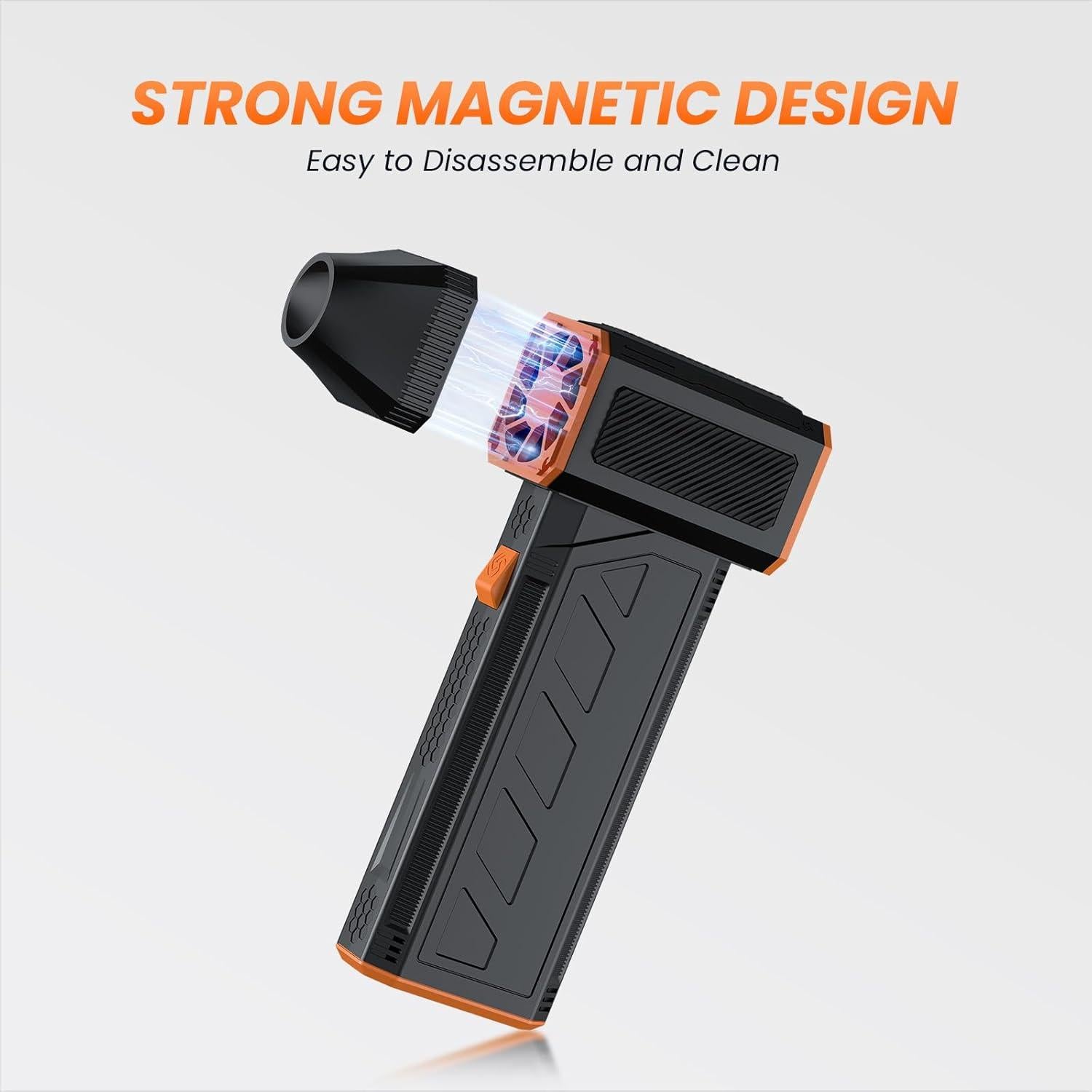 Soplador de Aire Comprimido EUKI F31 - 3 Velocidades 45 m/s