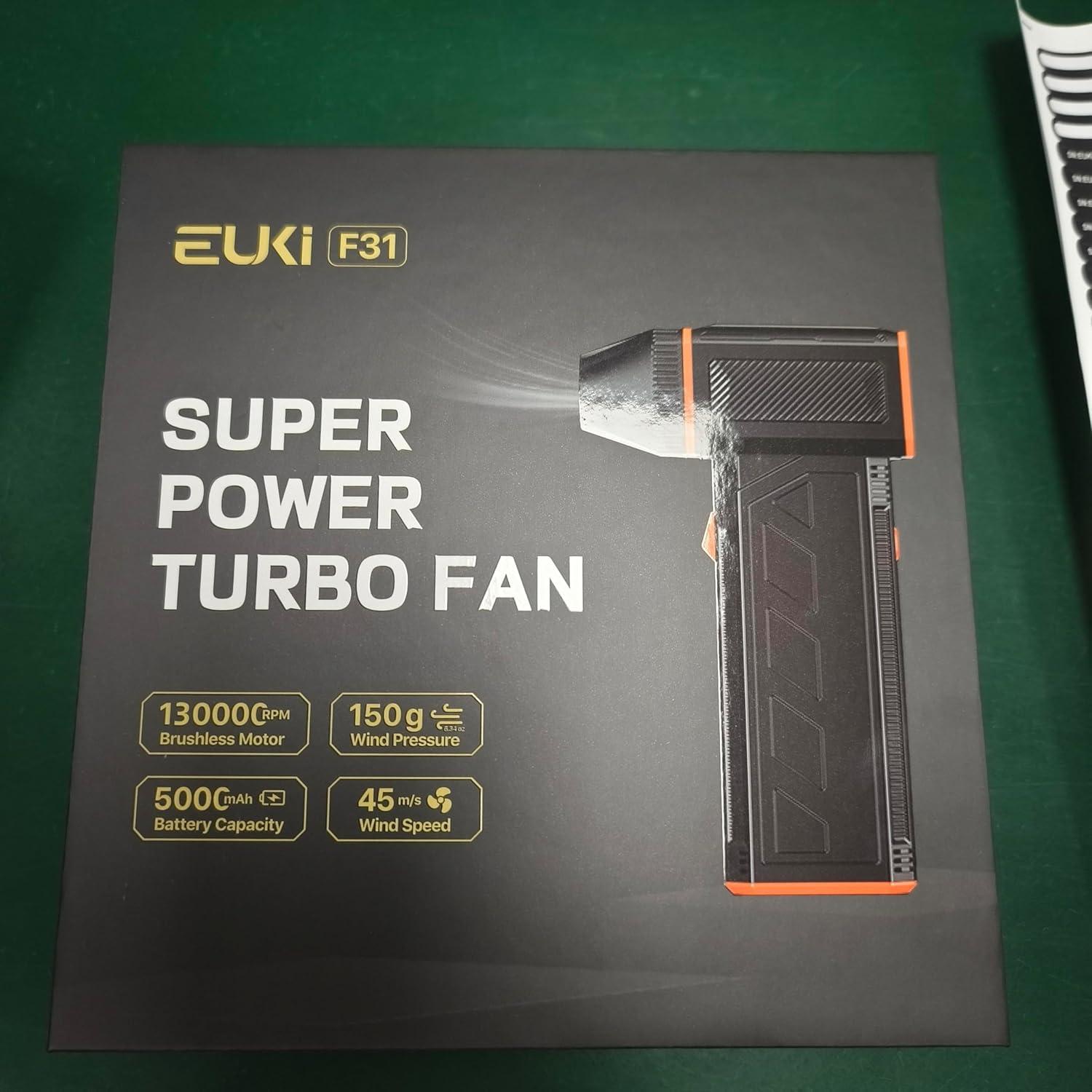 Soplador de Aire Comprimido EUKI F31 - 3 Velocidades 45 m/s