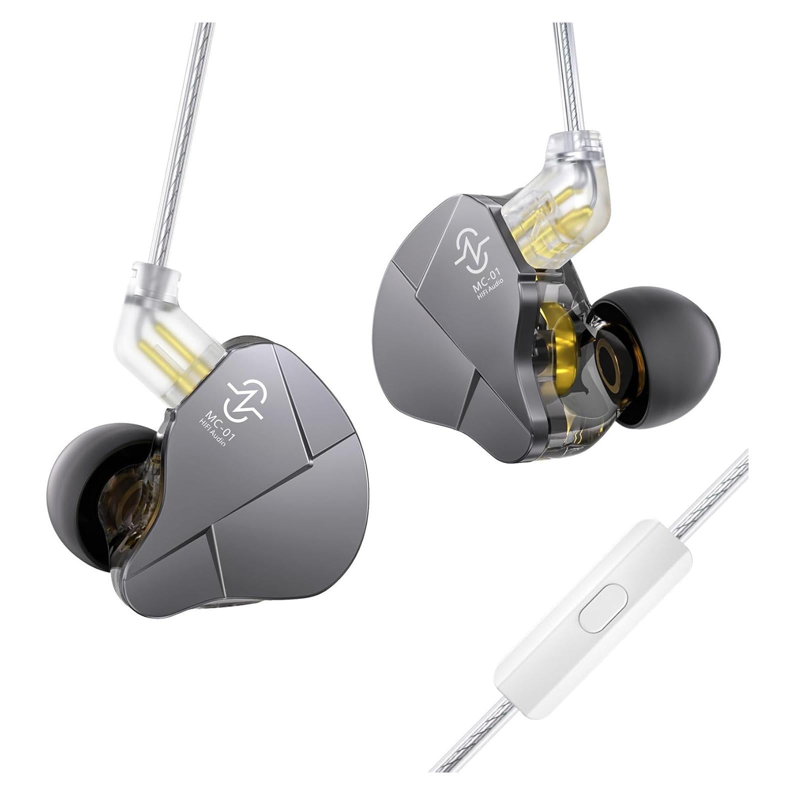 Auriculares In Ear KINBOOFI CCZ MC01 10mm con Cable Desmontable