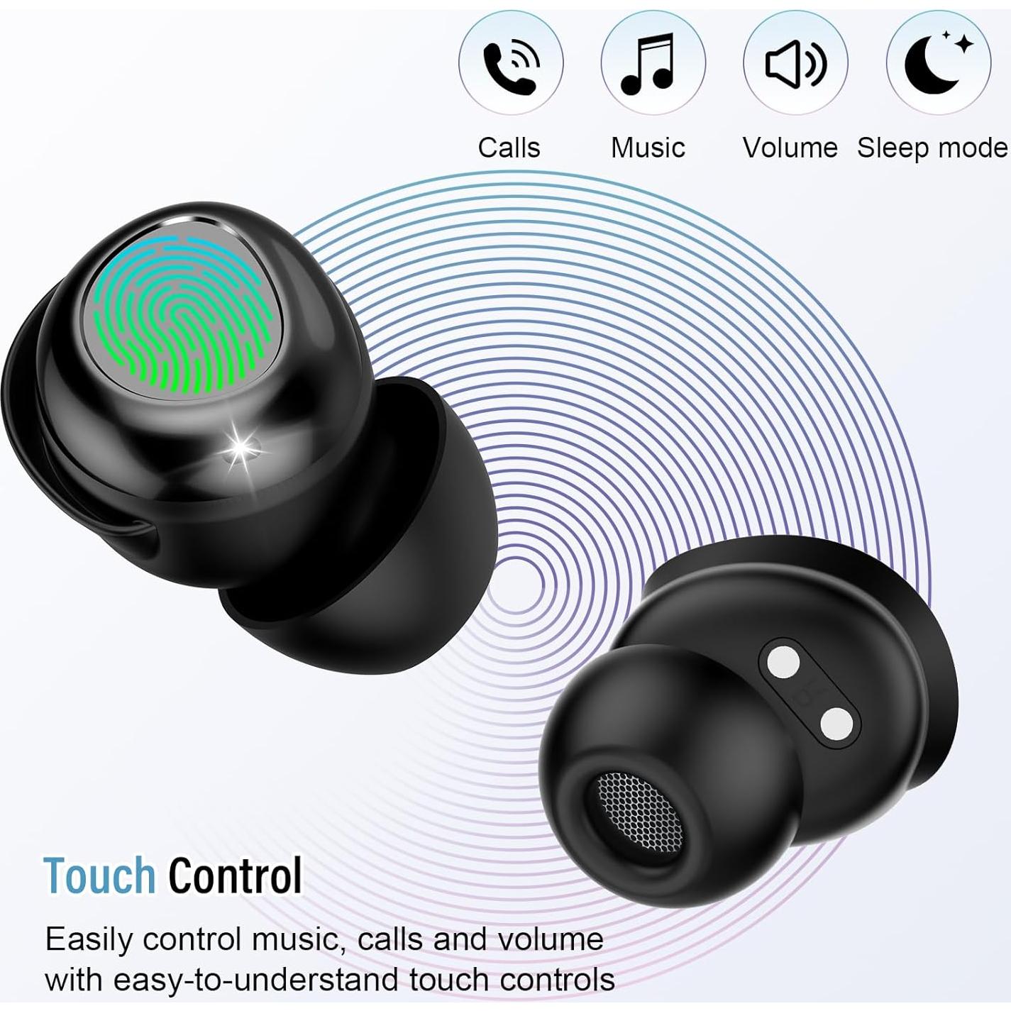 Auriculares Inalámbricos DUSONLAP SU8 para Dormir Bluetooth 5.4