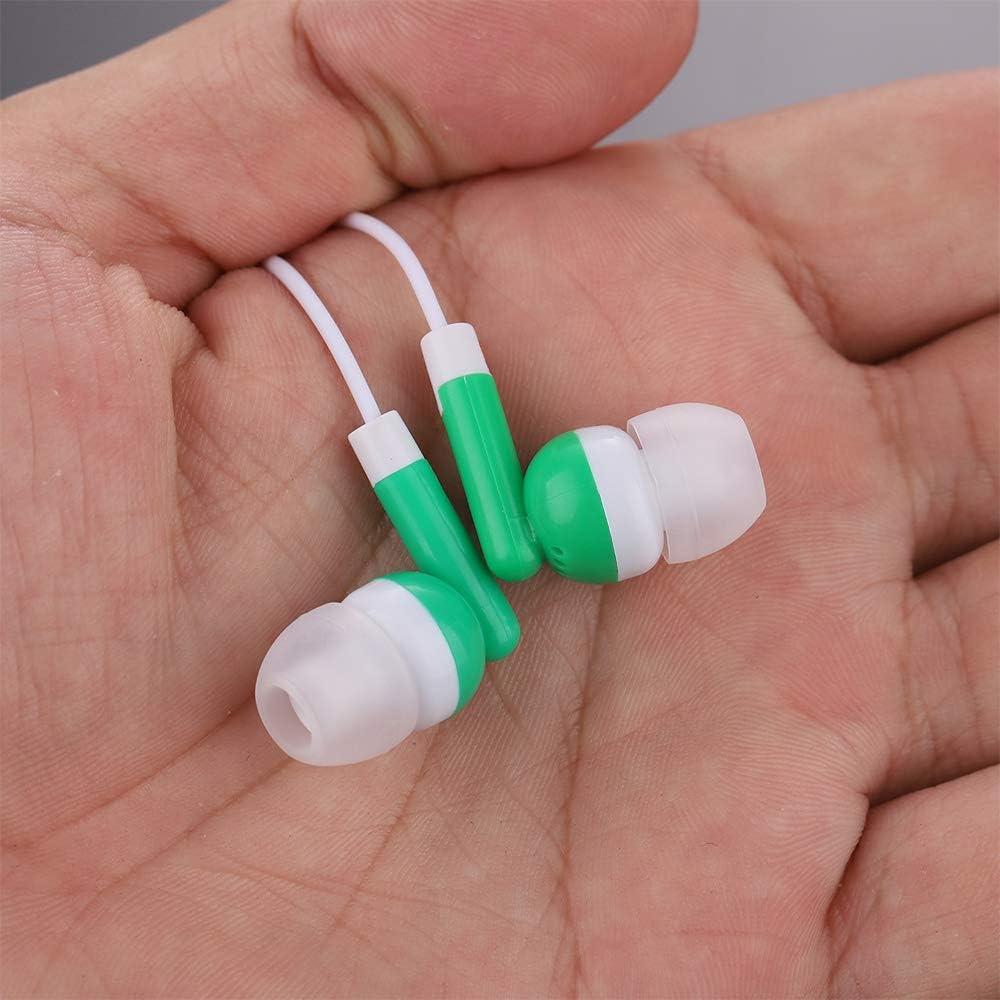 Auriculares Intraauriculares CN-Outlet 100pcs Verde 3.5mm