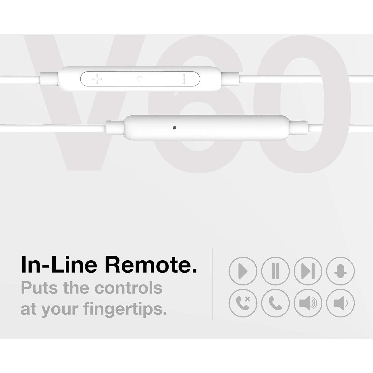 Auriculares Thore V60 Lightning para iPhone - Blanco