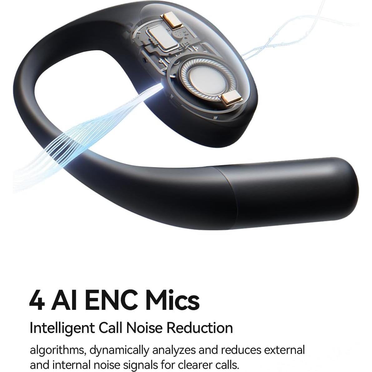 Auriculares Inalámbricos 1MORE S51 - Abiertos, IPX5, 40H Batería