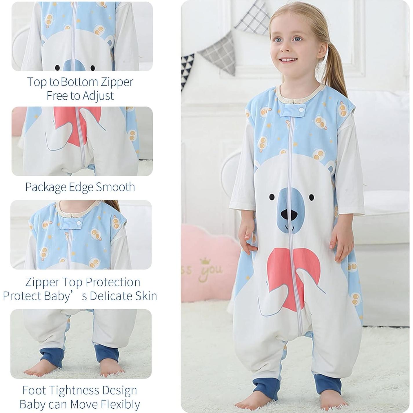 Saco de Dormir para Bebés MICHLEY Oso 1-3A Lavable