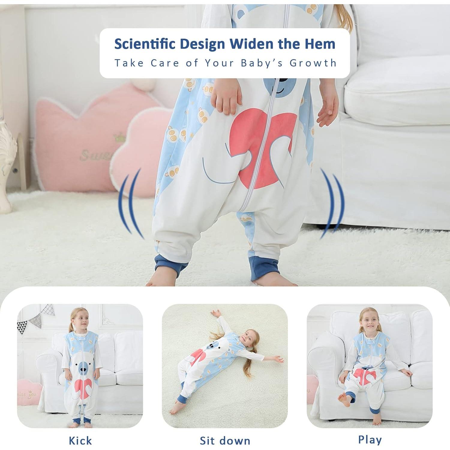 Saco de Dormir para Bebés MICHLEY Oso 1-3A Lavable