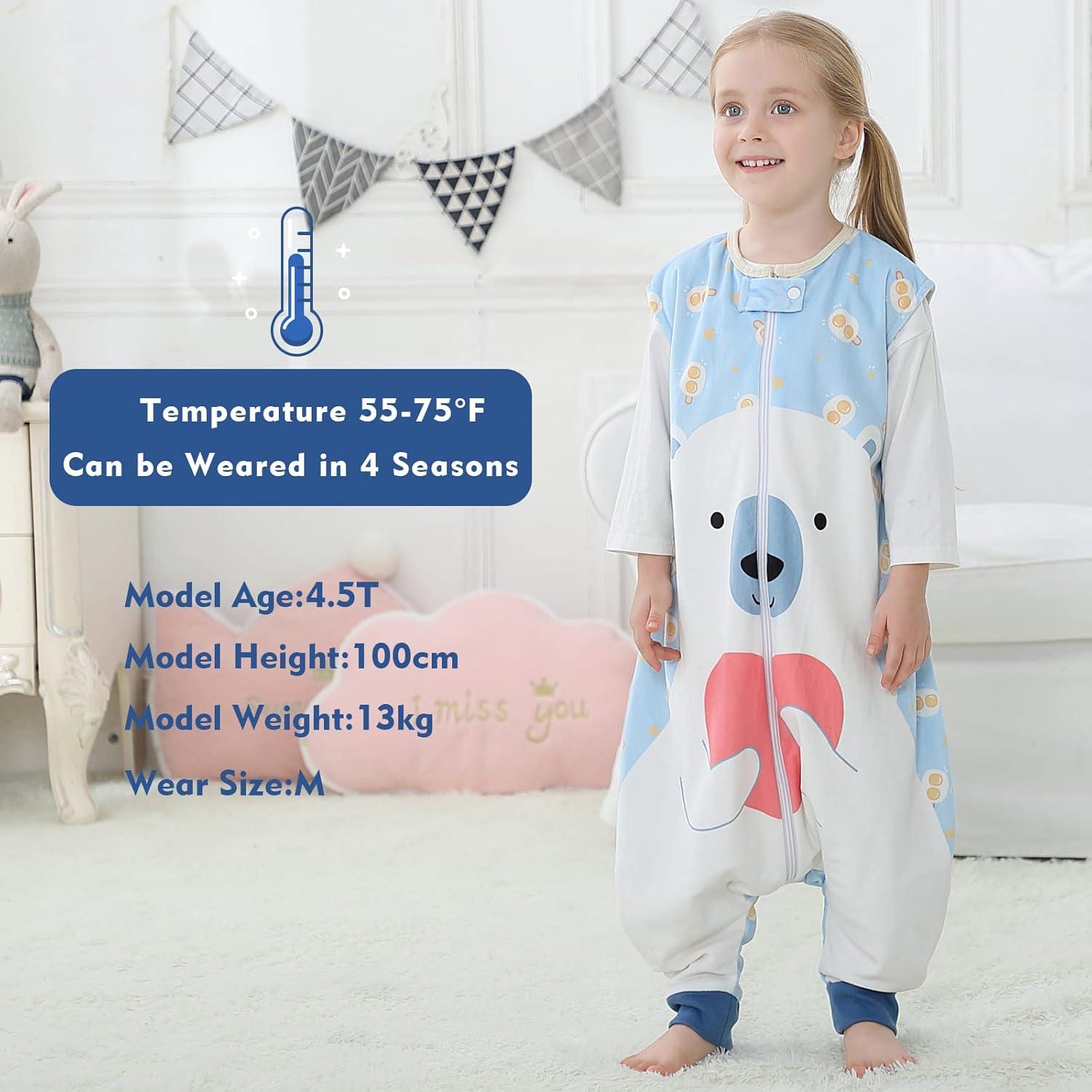 Saco de Dormir para Bebés MICHLEY Oso 1-3A Lavable