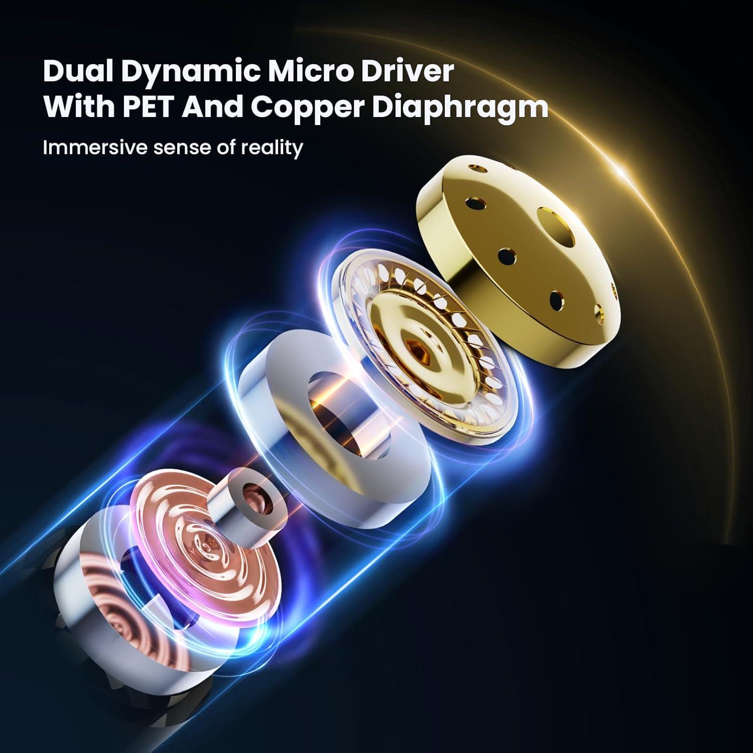 Auriculares In-Ear BASN Bsinger Pro 2-Pin HiFi Negro