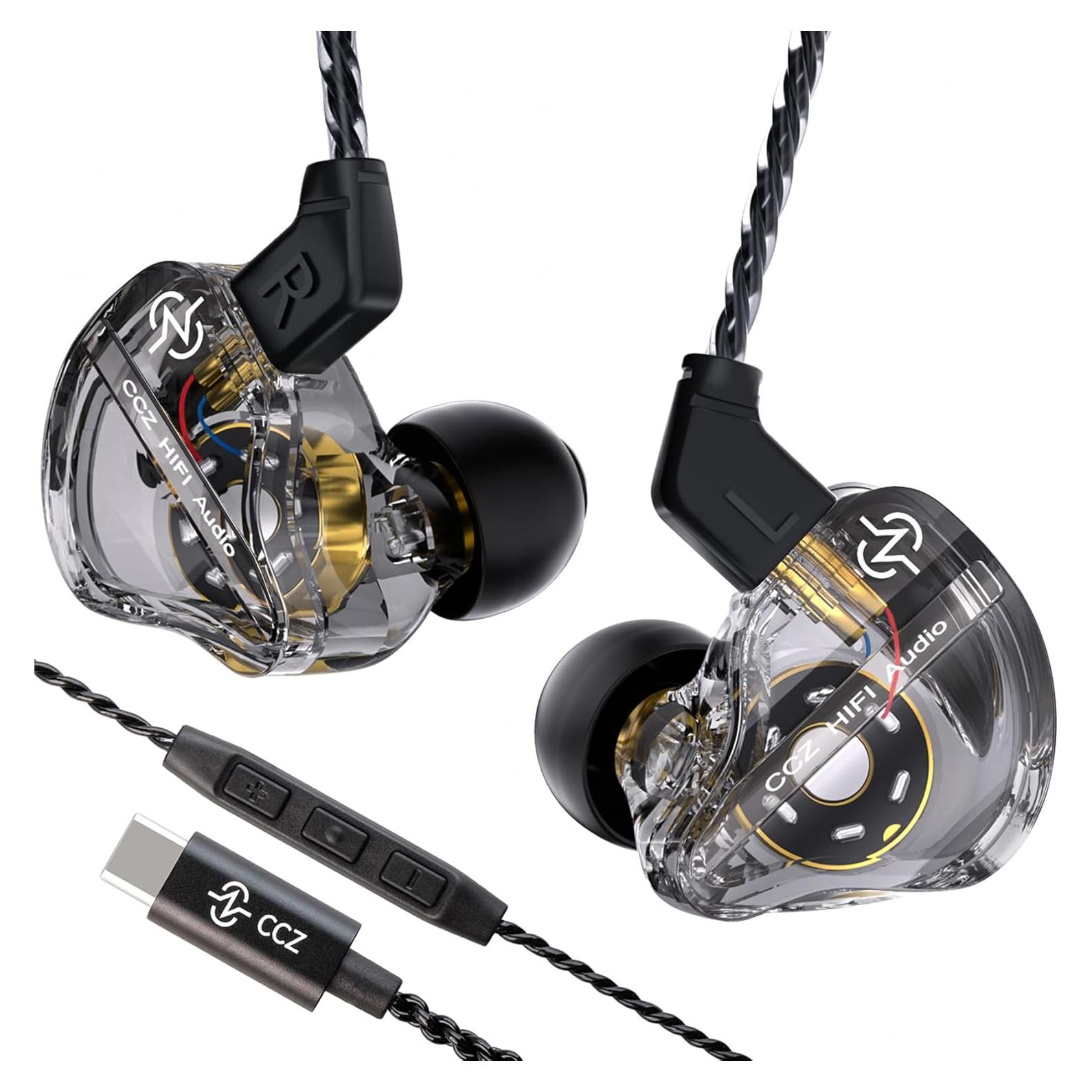 Auriculares CCZ DC01 Pro USB C con Micrófono y Super Bass