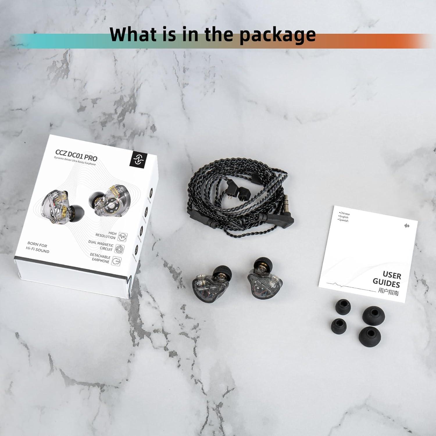 Auriculares CCZ DC01 Pro USB C con Micrófono y Super Bass