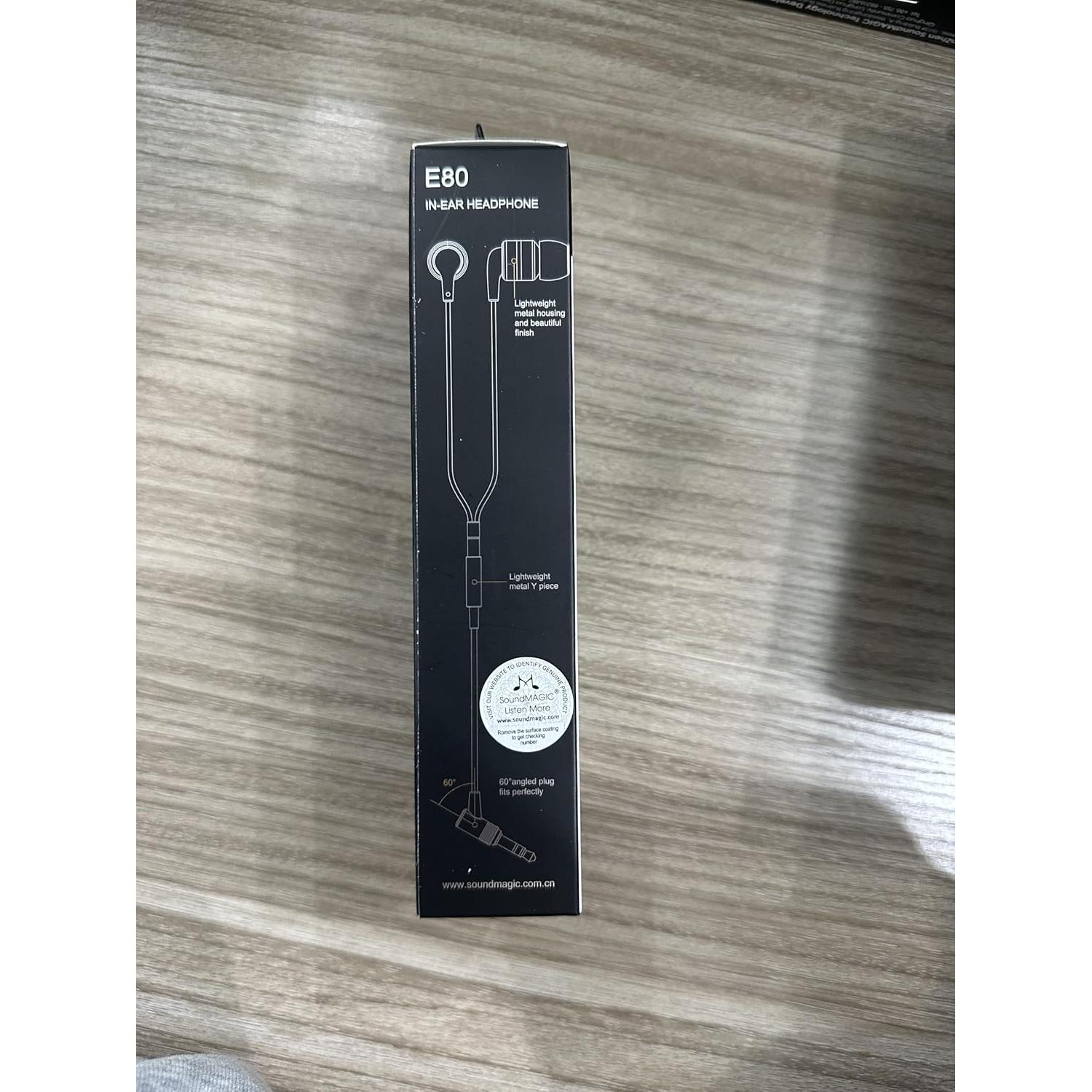 Auriculares In-Ear SoundMAGIC E80 HiFi Estéreo Aislantes Rojo