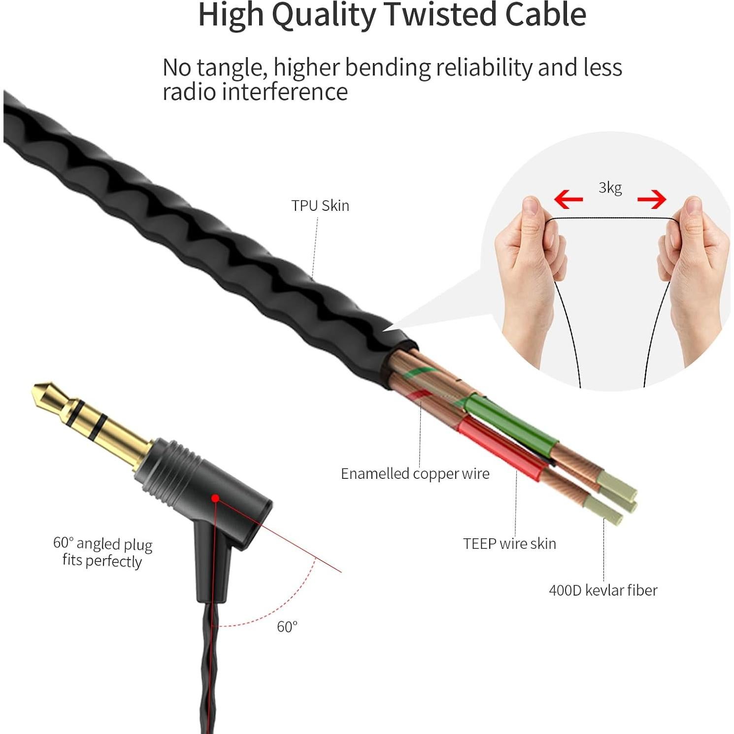 Auriculares In-Ear SoundMAGIC E50 HiFi Aislantes de Ruido