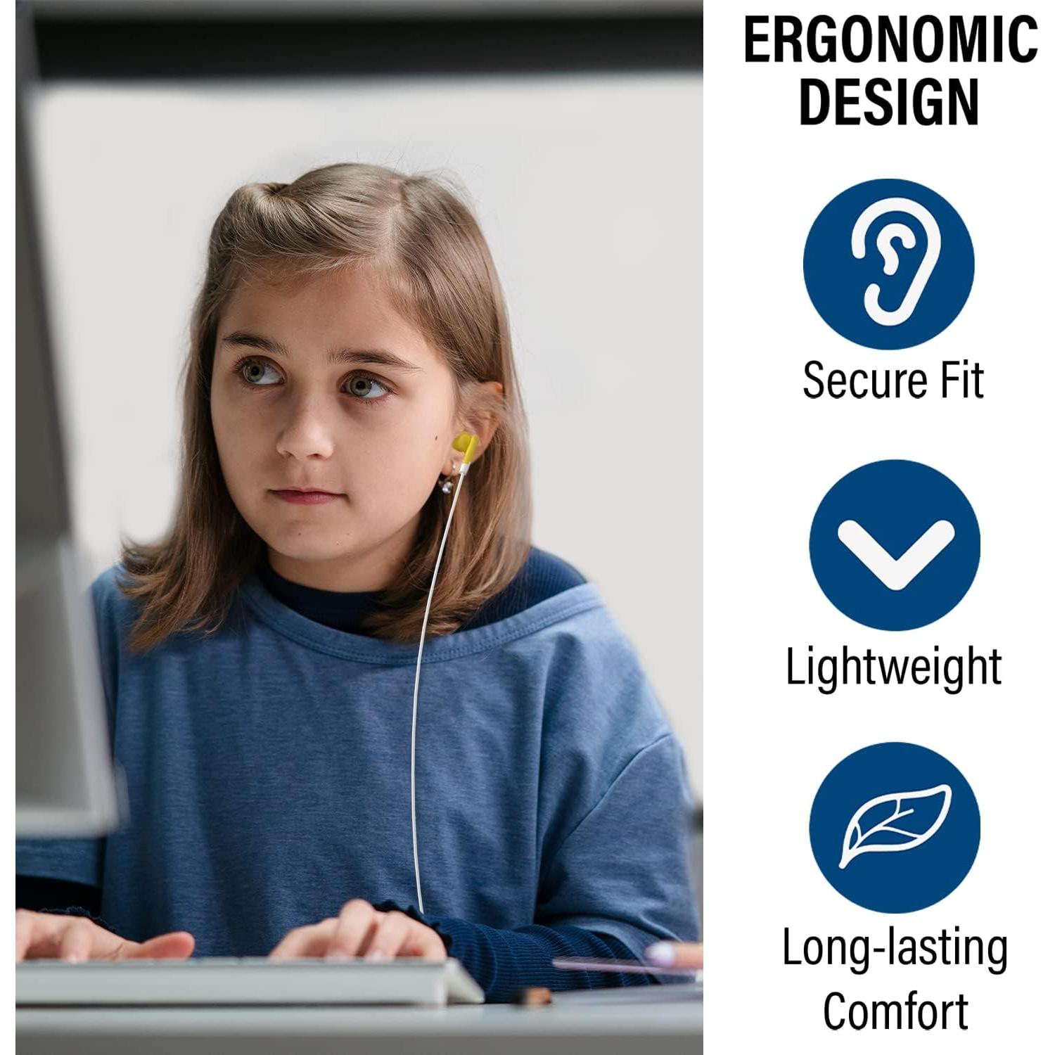 Auriculares Maeline Bulk 10 Unidades 3.5 mm Multicolor