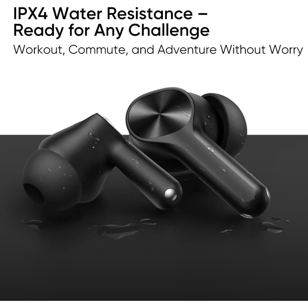 Auriculares Intrauditivos Bluetooth realme T200 Lite - 48h Reproducción