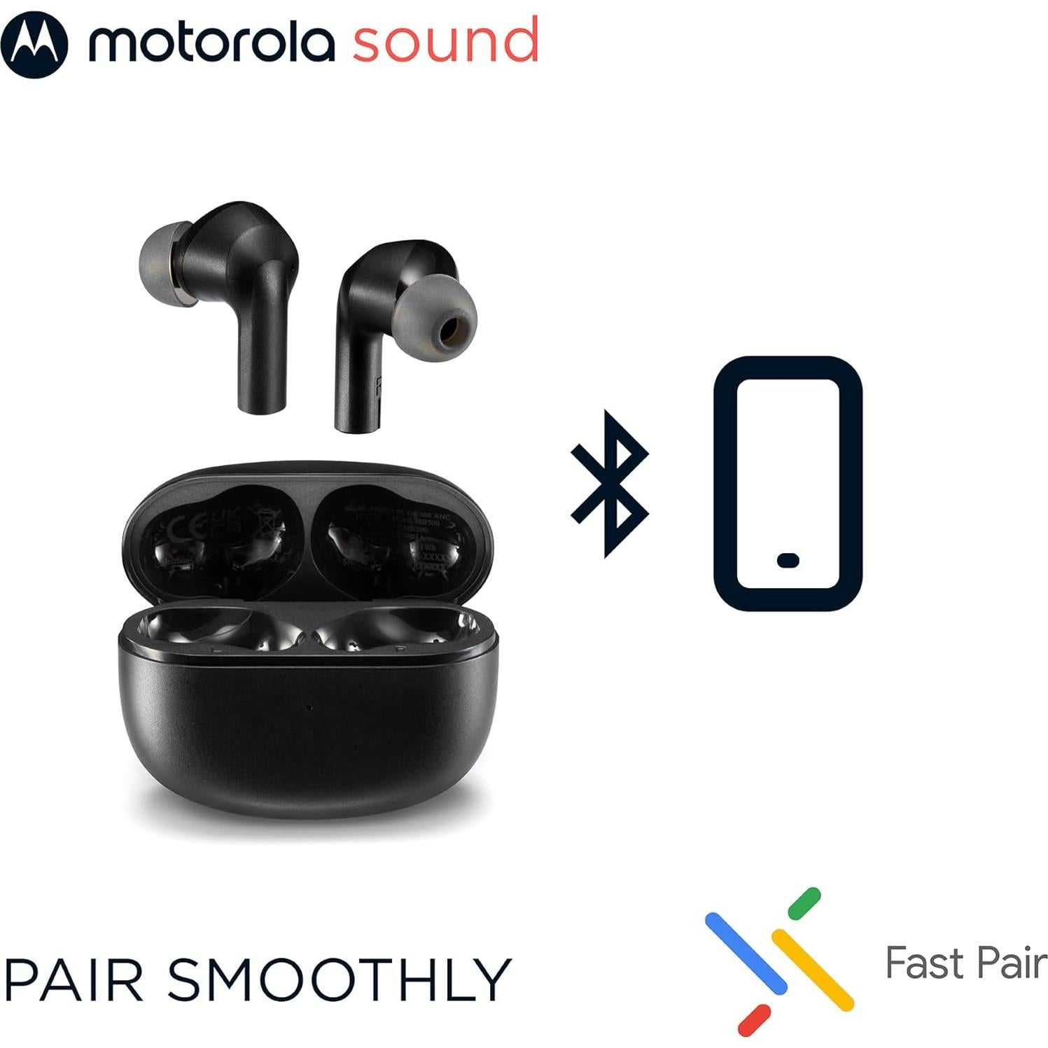 Auriculares Inalámbricos Motorola Sound Moto Buds 500 ANC IPX4
