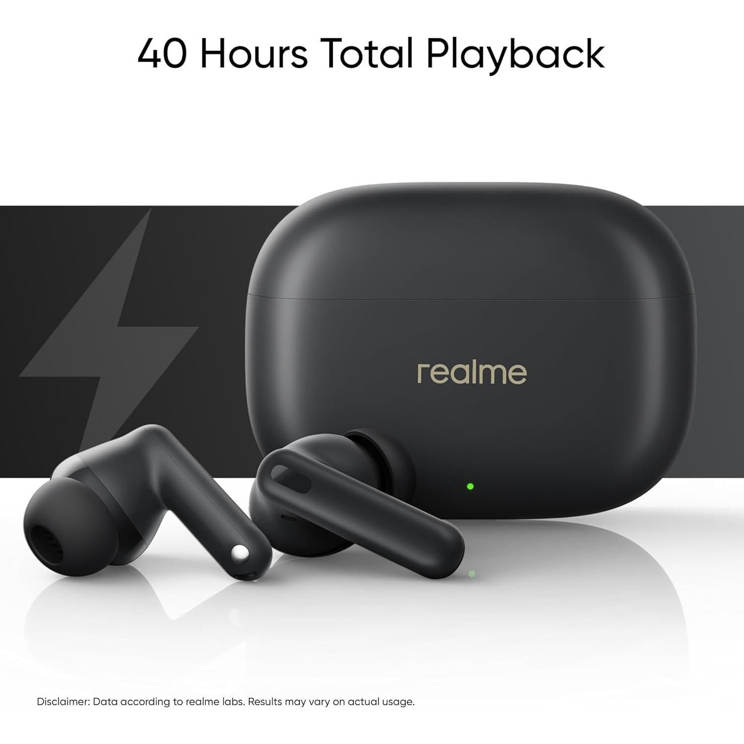 Auriculares Inalámbricos realme T300 con ANC 30dB, 40h Batería