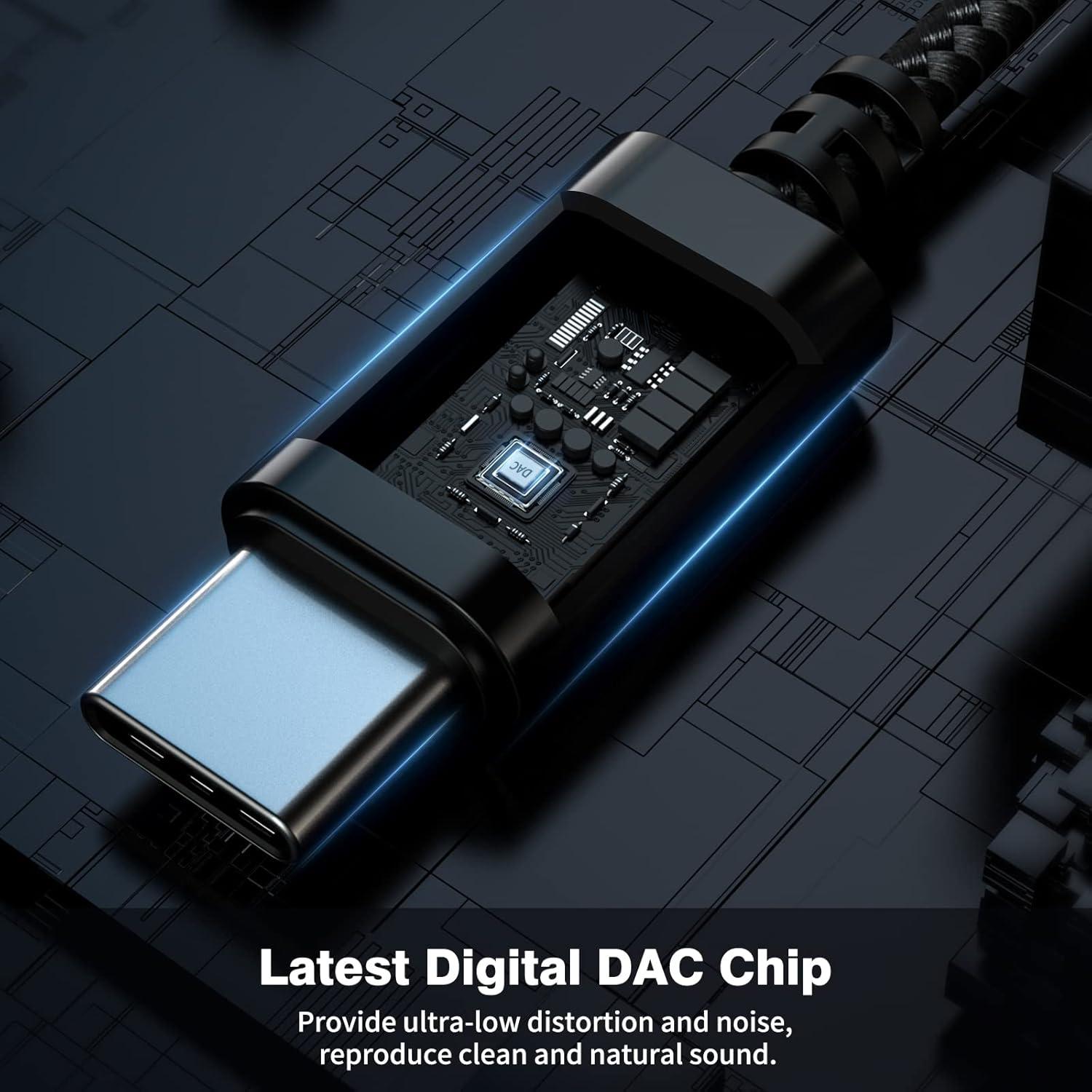 Auriculares USB C COOYA In-Ear HiFi para iPhone y Samsung