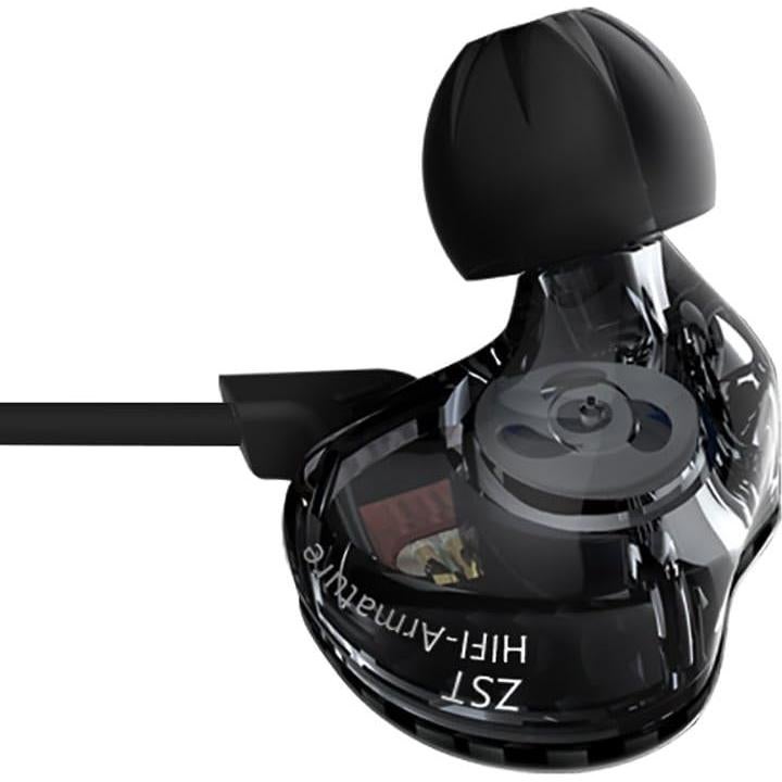 Auriculares In-Ear KZ ZST Pro Doble Driver 1.2m Negro