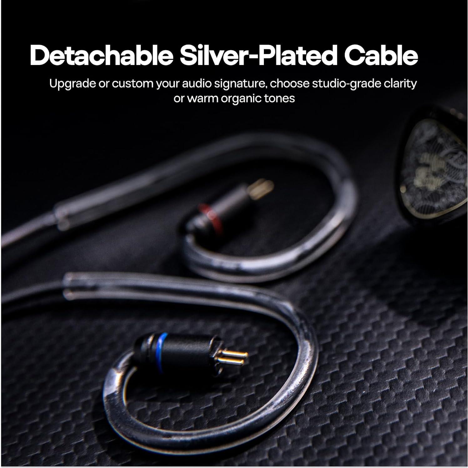 Auriculares In Ear TANGZU Wan'er S.G II HiFi 3.5mm Negro Claro