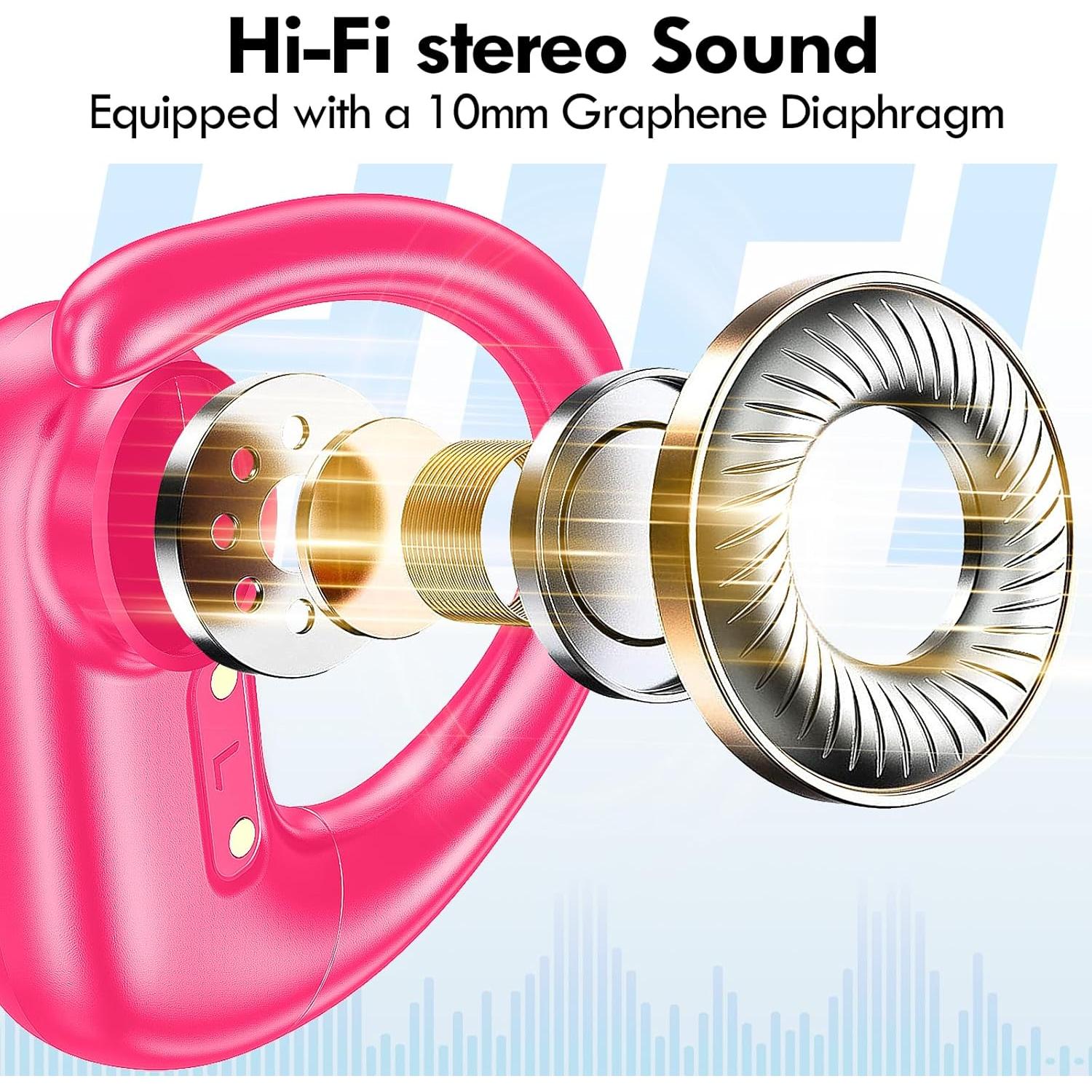 Auriculares inalámbricos Kurdene SP9I Bluetooth deportivos 60h