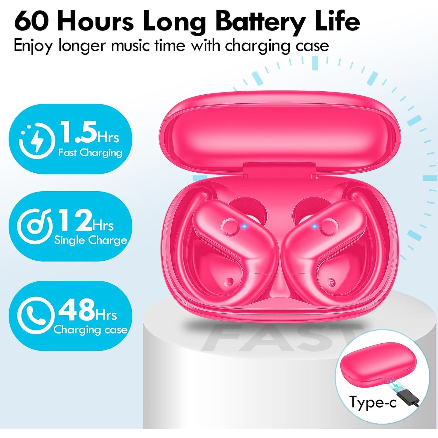 Auriculares inalámbricos Kurdene SP9I Bluetooth deportivos 60h