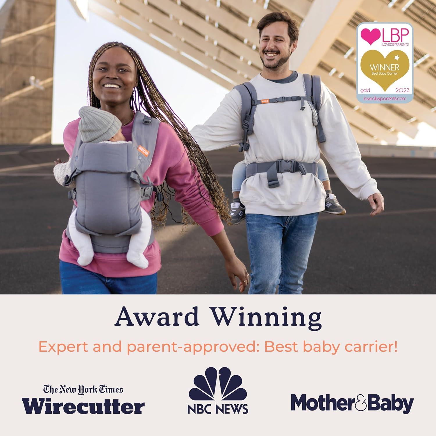 Beco Gemini Portabebés Ergonómico 3.2-15.9 kg Algodón Nebulosa Carina