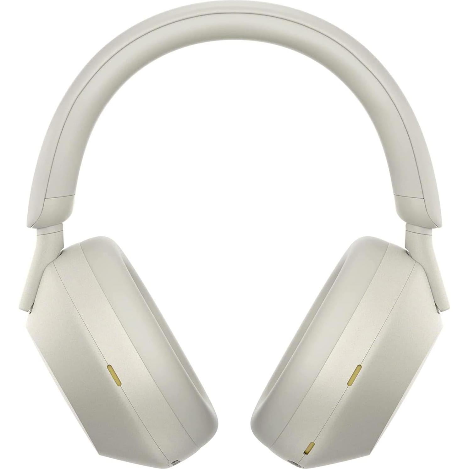 Auriculares Inalámbricos Sony WH-1000XM5 con NC 30h Plateado