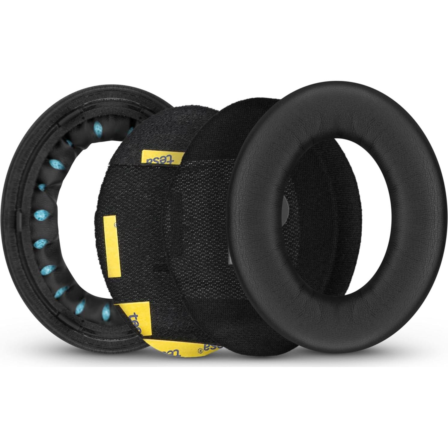 Almohadillas de Reemplazo Brainwavz para Bose NC700 - PU Negro