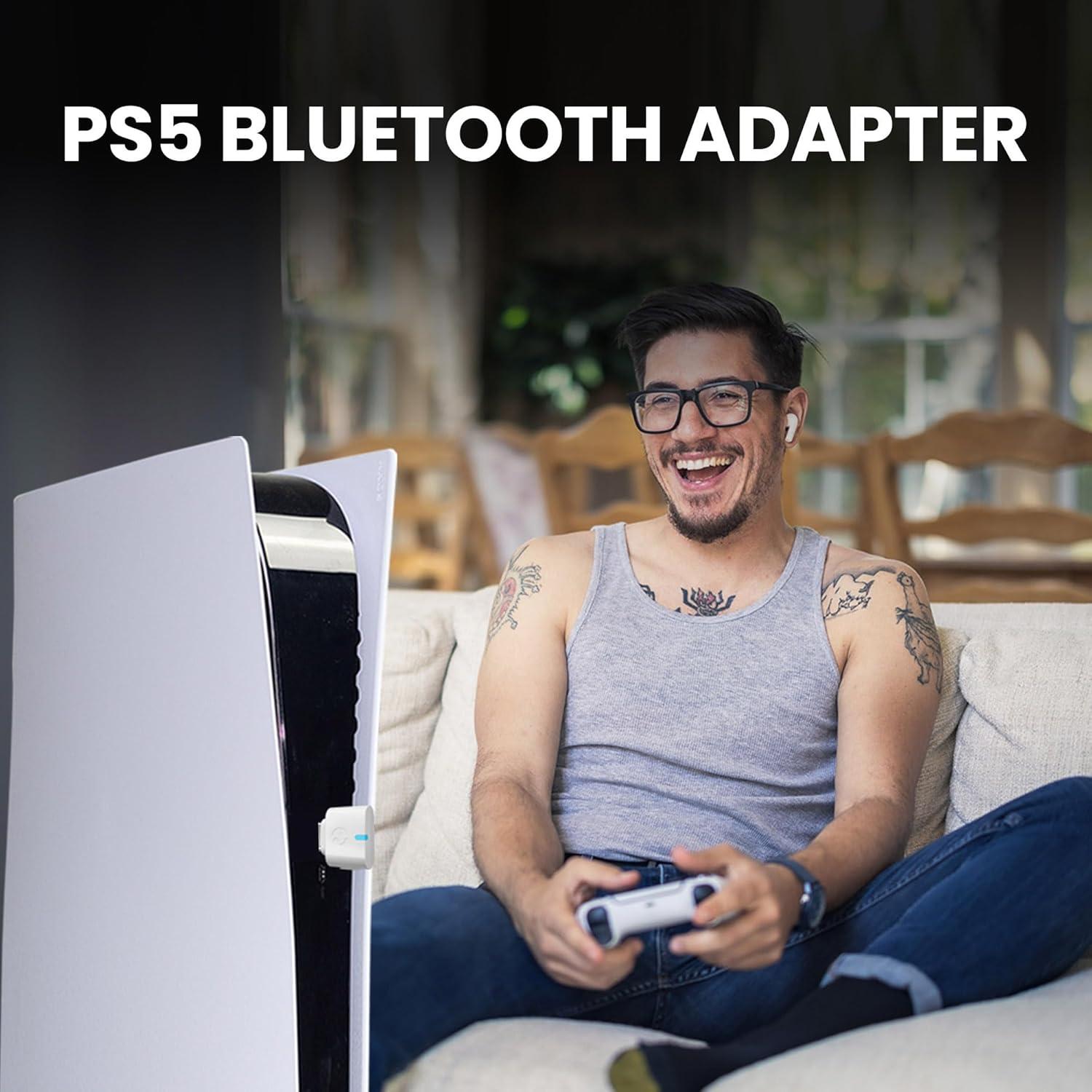 Adaptador Bluetooth 5.4 Avantree C82 para PS5 y PC