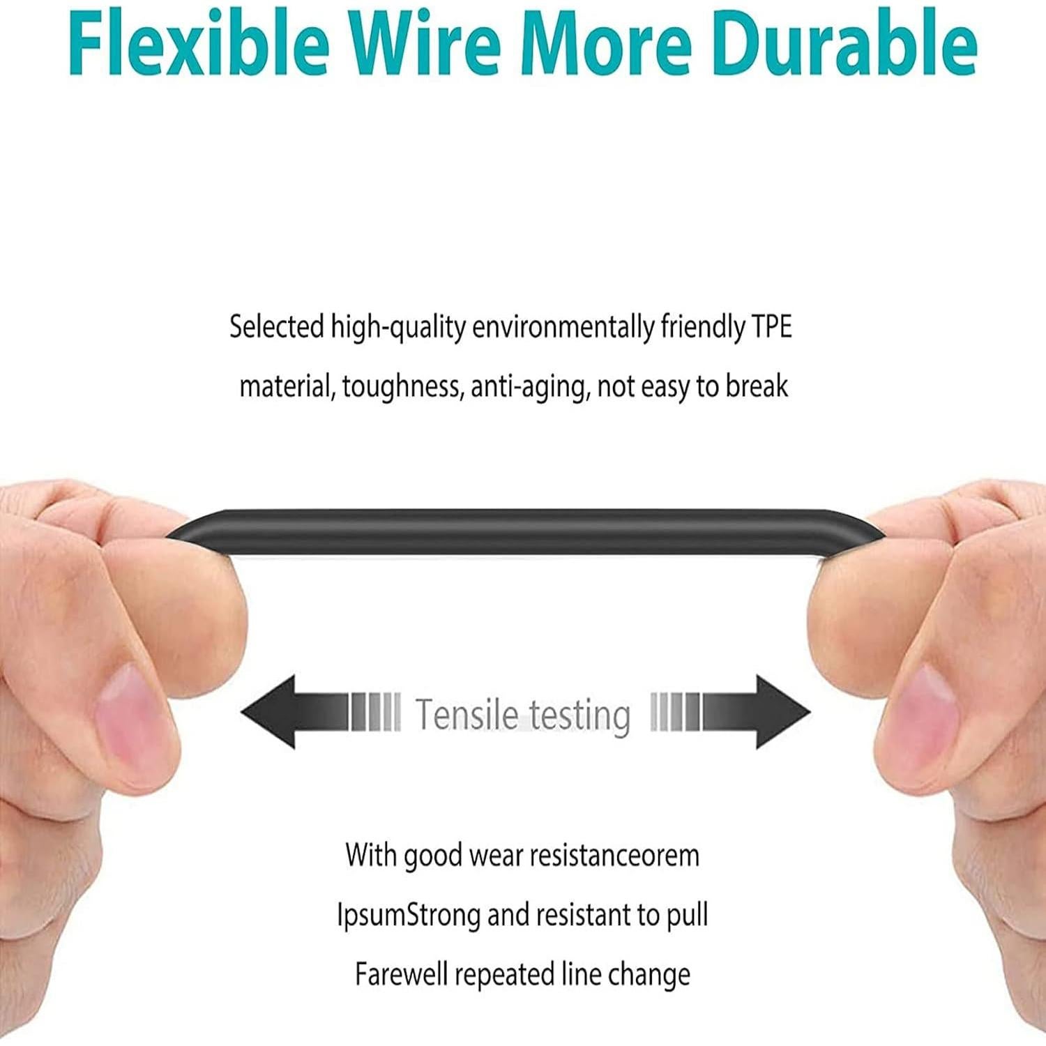 Cable de Carga USB Dysead para Auriculares Sony WH-CH700N