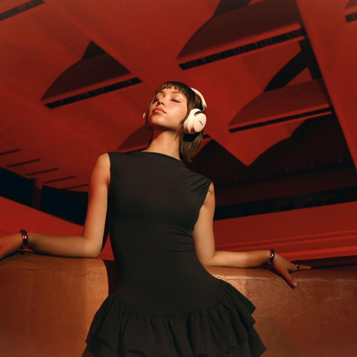 Auriculares Bluetooth Bose QuietComfort Ultra 2ª Gen, Cancelación de Ruido, 30h Batería, Humo Blanco